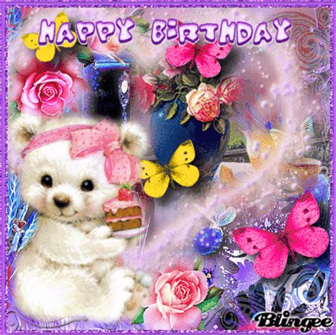 Cute Birthday Bear Gif Pictures, Photos, and Images for Facebook, Tumblr, Pinterest, and Twitter