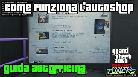 Guida Autofficina Autoshop Completa Gta Online Tutorial Ita Youtube