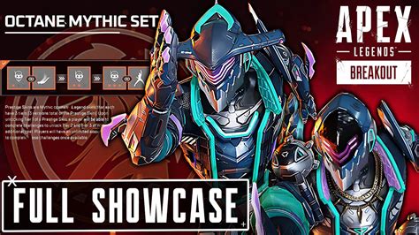 Octane Prestige Skin Full Showcase Apex Legends Season Youtube