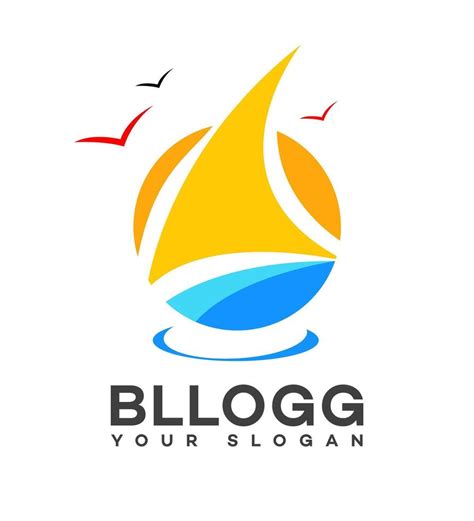 Travel Blog Logo Brand Identity 44276935 Vector Art At Vecteezy