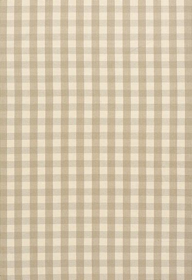 Elton Cotton Check Beige 63051 By Schumacher Fabric Cute Patterns