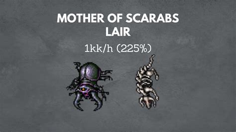 MS Lvl 57 A 60 Mother Of Scarabs Lair 1kk H 225 Tibia YouTube