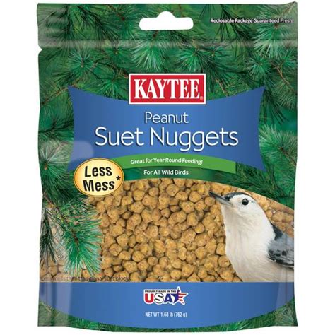 Kaytee 27 Oz Peanut Suet Nuggets For Wild Birds 100214454 Blain S Farm And Fleet