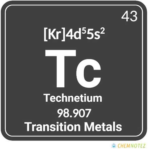 Technetium - Formula, Symbol, Properties, Uses and Price