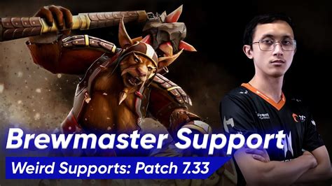 BREWMASTER SUPPORT By CML Dota 2 New Frontiers Patch 7 33 YouTube