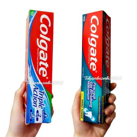 Jual Colgate 180gr Pencegah Gigi Berlubang Maksimum Dengan Amino Power