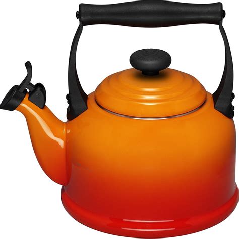 Le Creuset Tradition Fluitketel 2 1 L Oranje Rood Bol