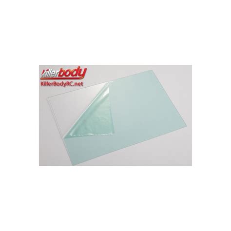 KBD48529 Feuille de Lexan Transparent 203x305mm 1 5mm d épaisseur