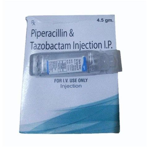 Piperacillin Tazobactam Injection I P 4 5 G At Rs 113 Box In Cuttack