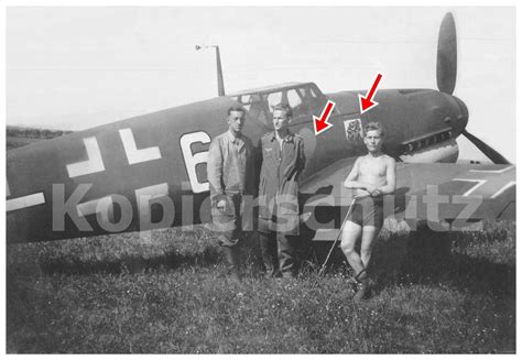 2 WK Foto Flugzeug Messerschmitt Bf 109 Flugzeug Postimages