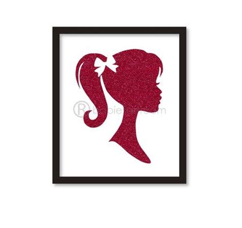 Vintage Barbie Silhouette at GetDrawings | Free download