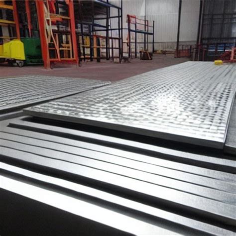 Hindalco Aluminium Aluminum Checkered Sheet Silver Thickness Mm