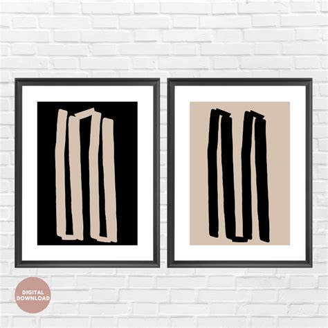 Modern Wall Art Print (Set of 2) - the decorholic