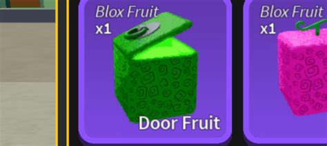 Anyone want door fruit : r/bloxfruits