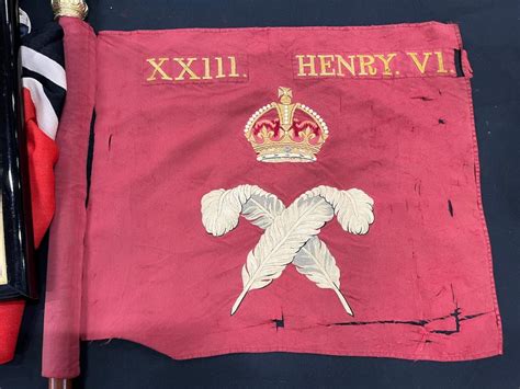 Grenadier Guards Camp Colors Great Britain Militaria Badges