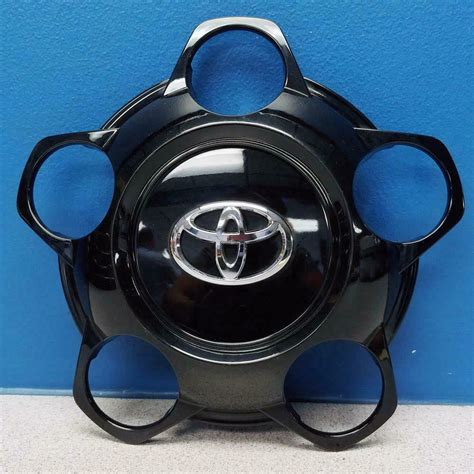 One Toyota Tundra B X Wheel Rim Black Center Cap