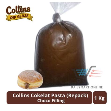 Jual COLLINS COKELAT PASTA COKELAT FILLING REPACK Shopee Indonesia