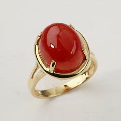 Red Jade Ring - Jade Shop