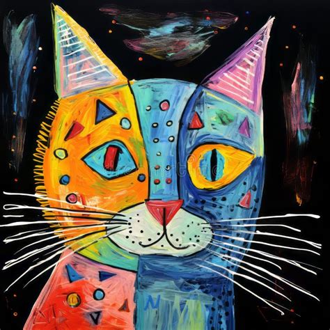 Picasso Cat Stock Illustrations 88 Picasso Cat Stock Illustrations