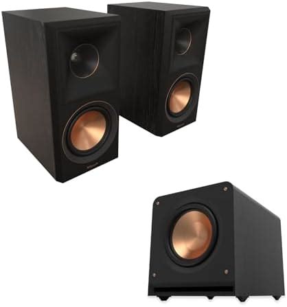 Amazon Klipsch Rp M Ii Bookshelf Speakers With Rp Sw