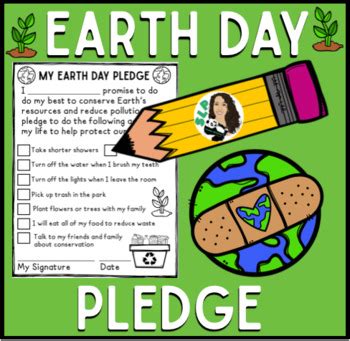 Earth Day Pledge by Panda Speech | Teachers Pay Teachers