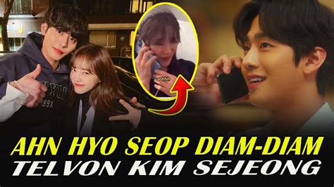 Kapal Fans Berlayar Ahn Hyo Seop Kepergok Telvon Kim Sejeong Saat Live