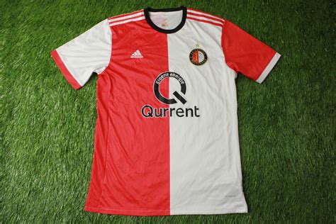 Feyenoord Home Football Shirt 2017 2018 Sponsored By Qurrent