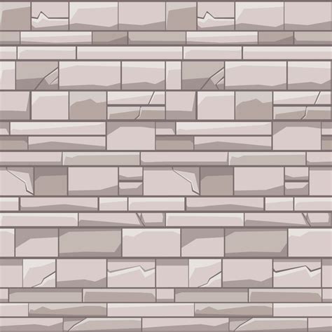 Premium Vector Seamless Pattern Brick Stone Wall