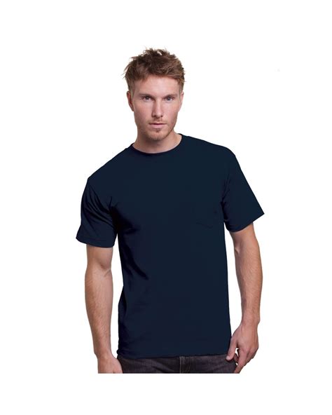 Bayside Ba Adult Oz Cotton Pocket T Shirt Shirtspace