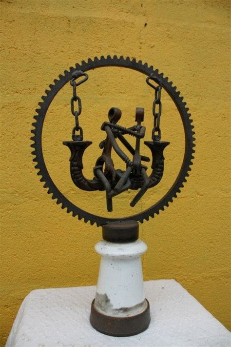Sculptures Made From Recycled Bicycle Parts Upcycle Art