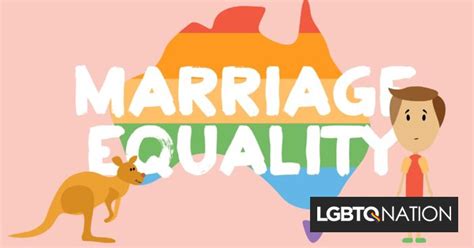 Australian Politicians Will Introduce Bills To Legalize Same Sex