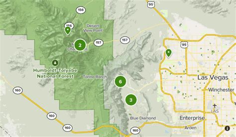 Las Vegas NV Trails List AllTrails