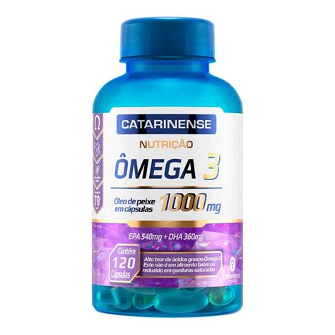 Ômega 3 1000mg 120 cápsulas Botica Nativa