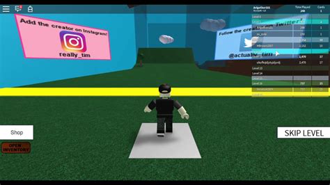 Roblox Speed Run 4 Level 1 Part One Youtube