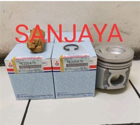 PISTON ASSY SET ATAU SEHER KOMPLIT FULL BAJA MITSUBISHI PS125 CANTER