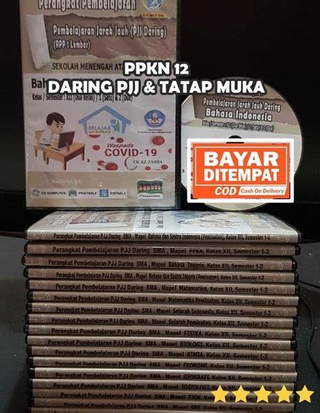 Jual Cd Rpp Satu Lembar Sma Smk Kelas Xii Mapel Ppkn Revisi