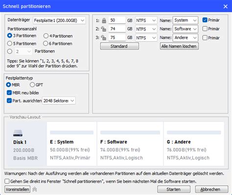 Anleitung Ssd Partitionieren F R Windows Installation