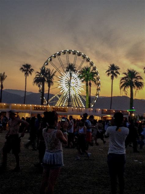 Ferris Wheel At Coachella Music Festivals Coachella Music Coachella