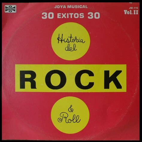 Compilados Oldies 30 Exitos Historia Del Rock And Roll Vol Ii