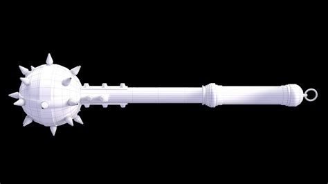 3d Model Medieval Mace Turbosquid 1634718