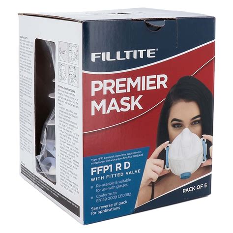 Ffp1 Premier Mask With Valve Pk5 HSS Hire