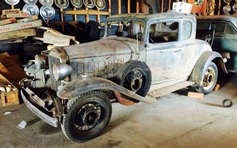 Stored For 60 1932 Buick Business Coupe Barn Finds