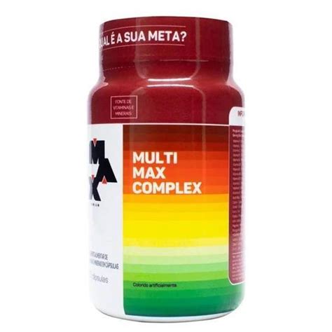 Multivitamínico Multimax Complex Max Titanium 90 Cápsulas