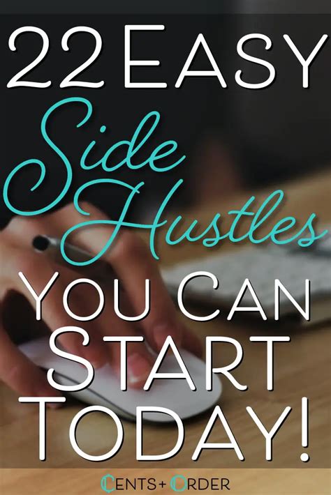 Easy Side Hustles You Can Start Today