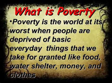 Ppt On Poverty Poverty Poverty In India Poverty In World World Po…