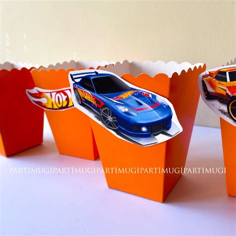 Hot Wheels Temal Popcorn Kutusu Partimugi