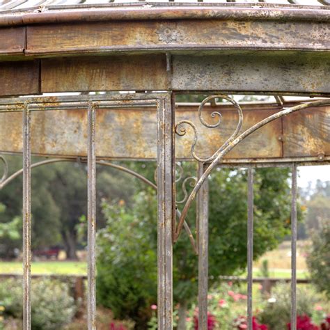 Aged Metal Gazebo The French Table