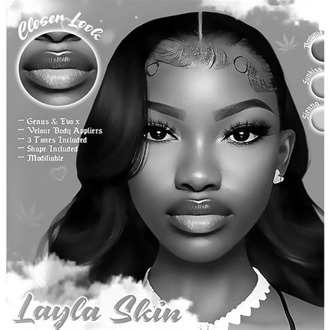 Second Life Marketplace Layla Skin Skin And Shape Evo X And Genus