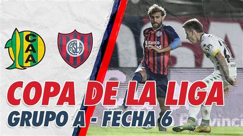 VIDEO Copa De La Liga Profesional Fecha 6 San Lorenzo 1 Aldosivi 2