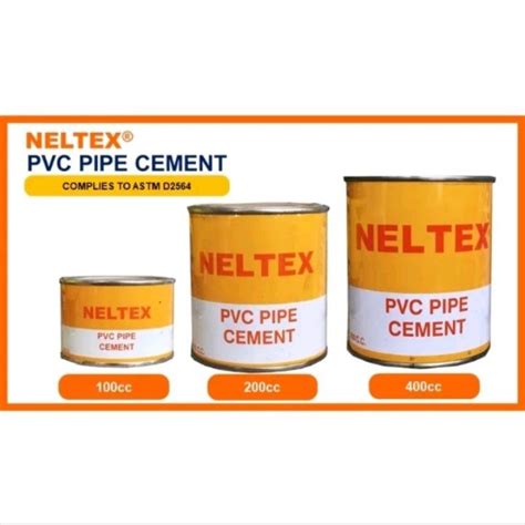 Neltex Pvc Pipe Cement Solvent Cc Cc Cc Shopee Philippines